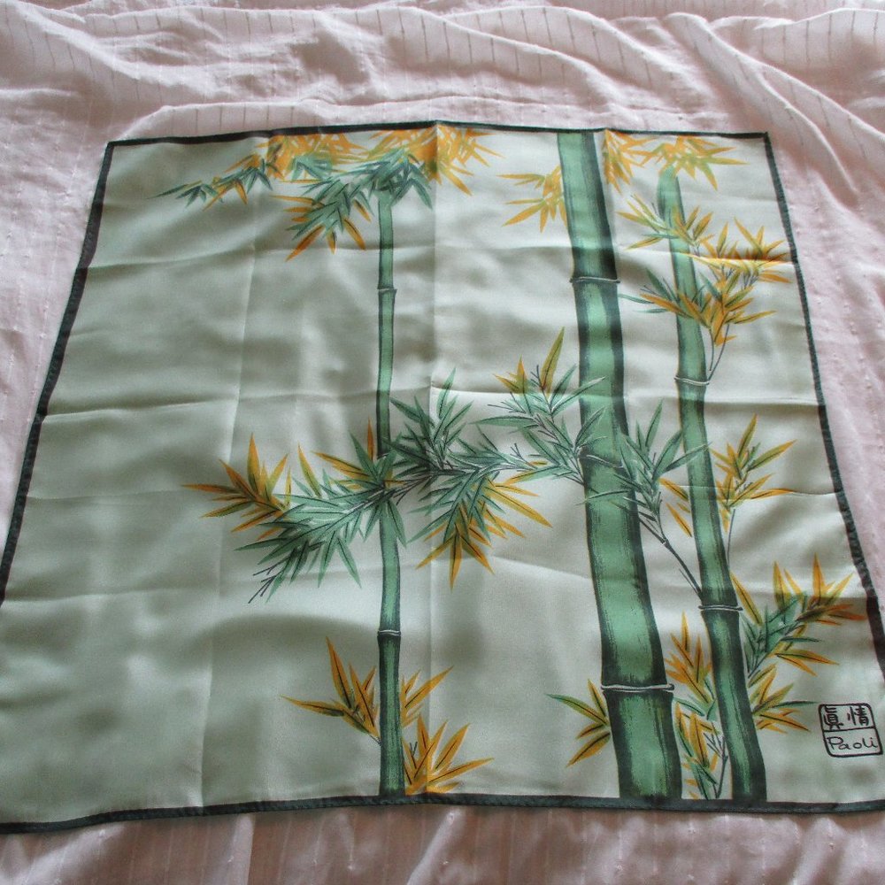 Bamboo 1970's Paoli scarf - Picture 3 of 4